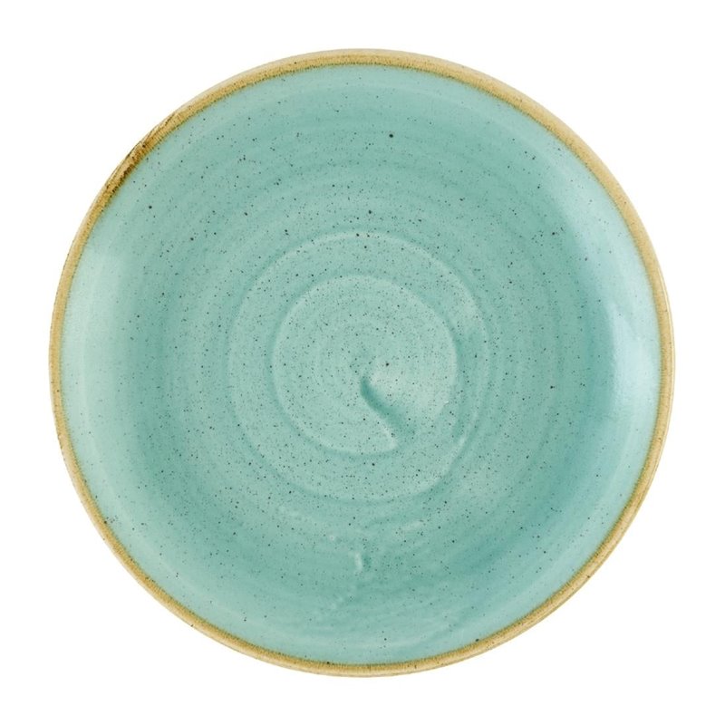 Assiettes rondes Churchill Stonecast Mint 165mm (Lot de 12) - Gastronoble - DX786