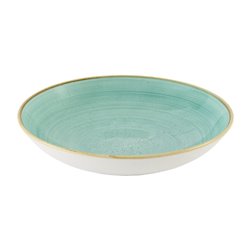 Assiettes coupes rondes Churchill Stonecast Mint 248mm (Lot de 12) - Gastronoble - DX787