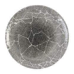 Assiettes rondes Churchill Studio Prints Kintsugi Quartz Black 288mm (Lot de 12) - Gastronoble - DX804
