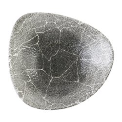 Bols triangulaires Churchill Studio Prints Kintsugi Quartz Black 235mm (Lot de 12) - Gastronoble - DX812