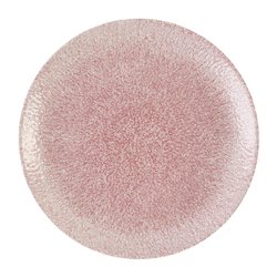 Assiettes rondes Churchill Studio Prints Raku Rose Quartz Pink 217mm (Lot de 12) - Gastronoble - DX838