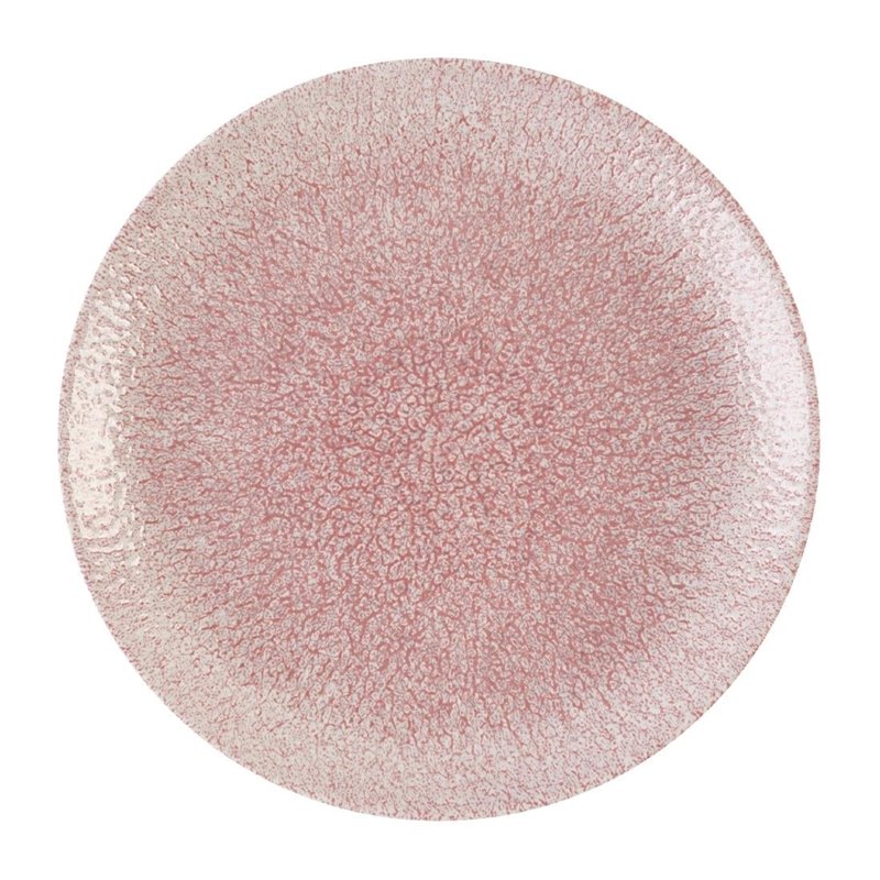 Assiettes rondes Churchill Studio Prints Raku Rose Quartz Pink 165mm (Lot de 12) - Gastronoble - DX839