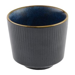 Pots &agrave; frites Churchill Nourish Tokyo Blue Kochi 81 x 95mm (Lot de 12) - Gastronoble - DX847