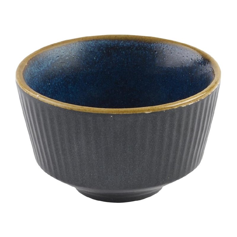Pots &agrave; sauce Churchill Nourish Tokyo Blue Kochi 48x80mm (Lot de 12) - Gastronoble - DX849