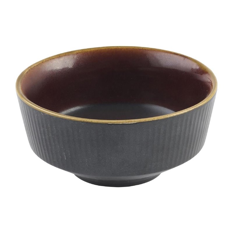 Bols &agrave; soupe Churchill Nourish Tokyo Black Kochi 62 x 130mm (Lot de 12) - Gastronoble - DX851
