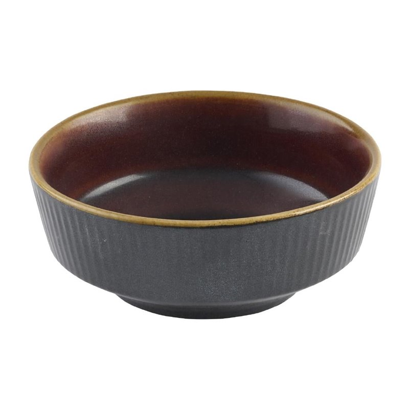 Bols &agrave; soupe Churchill Nourish Tokyo Black Kochi 260ml (Lot de 12) - Gastronoble - DX853