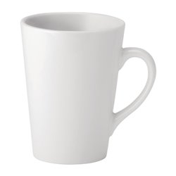 Tasses &agrave; latte Utopia Pure White 250 ml (lot de 24) - Gastronoble - DY335