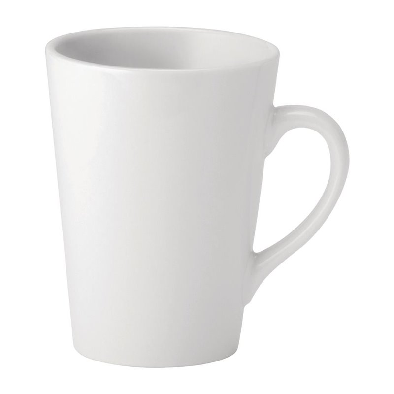 Tasses &agrave; latte Utopia Pure White 250 ml (lot de 24) - Gastronoble - DY335
