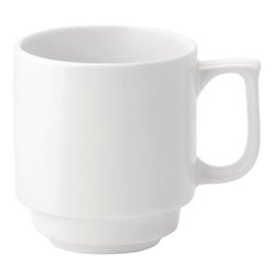 Mugs empilables Utopia Pure White 280 ml (lot de 36) - Gastronoble - DY336