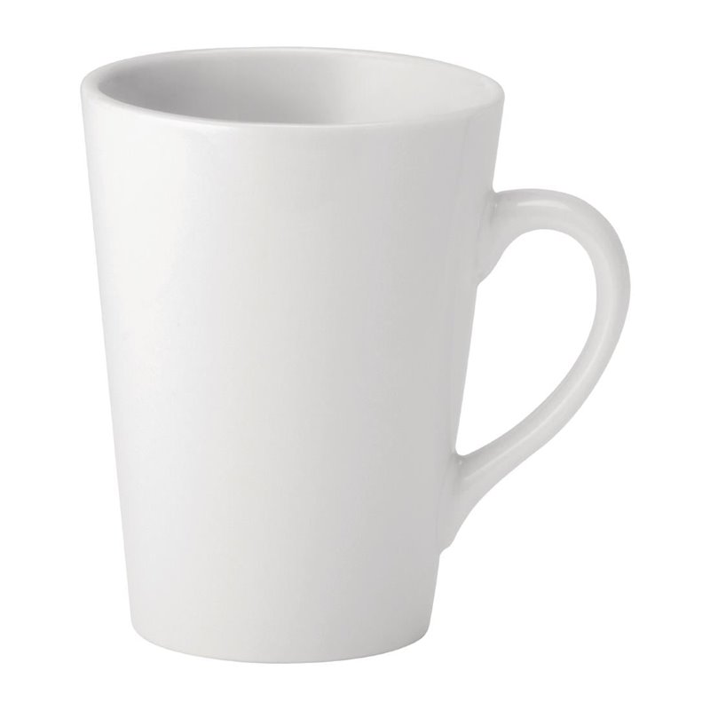 Tasses &agrave; latte Utopia Pure White 340 ml (lot de 24) - Gastronoble - DY337