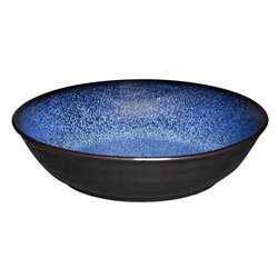 Bols plats Olympia Luna bleu nuit 210 mm (lot de 4) - Gastronoble - DZ773