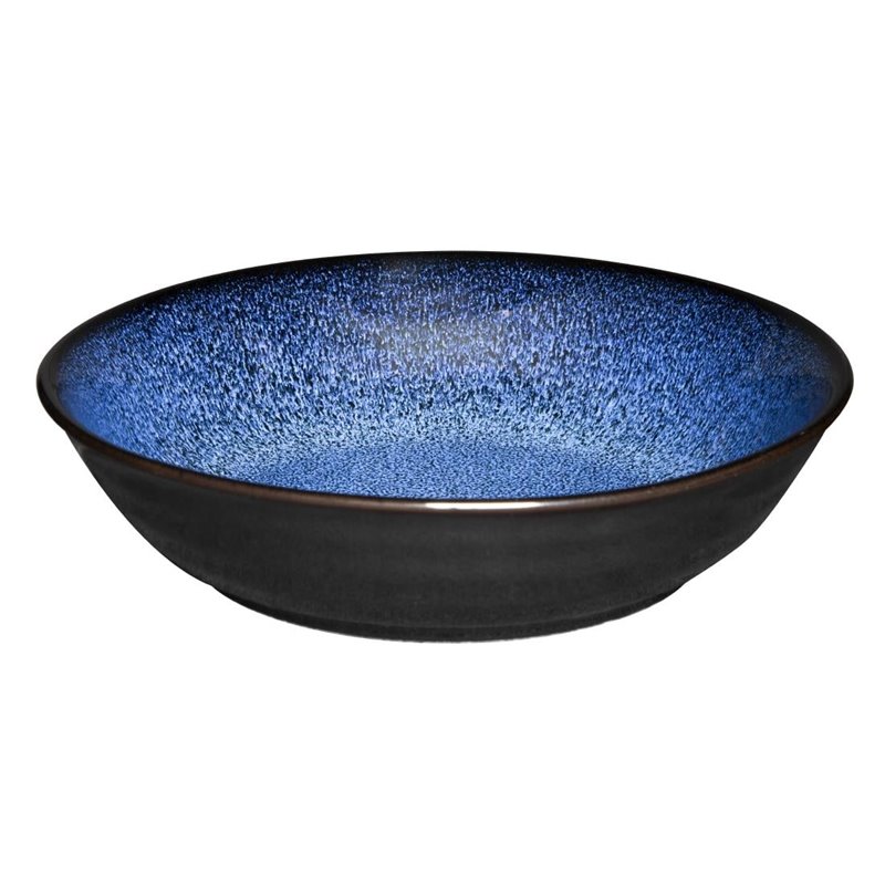 Bols plats Olympia Luna bleu nuit 210 mm (lot de 4) - Gastronoble - DZ773