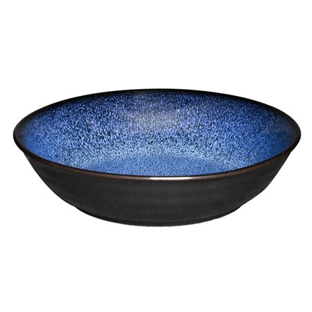 Bols plats Olympia Luna bleu nuit 210 mm (lot de 4) - Gastronoble - DZ773