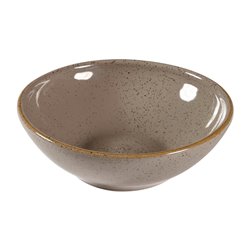 Bols &agrave; soupe peu profonds Churchill Stonecast Grey 260ml (Lot de 12) - Gastronoble - FA582