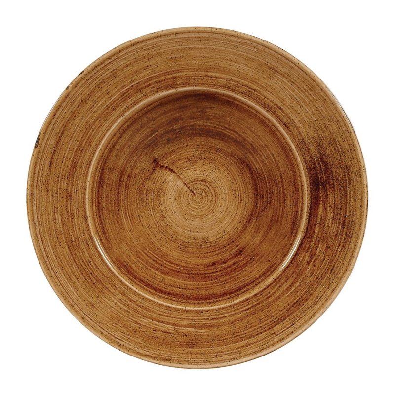 Bols &agrave; bord large Churchill Stonecast Patina Vintage Copper 468ml (Lot de 12) - Gastronoble - FA609