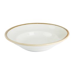 Assiettes &Agrave; P&acirc;tes Olympia Kiln Couleur Craie 250mm (Lot de 4) - Gastronoble - FB979