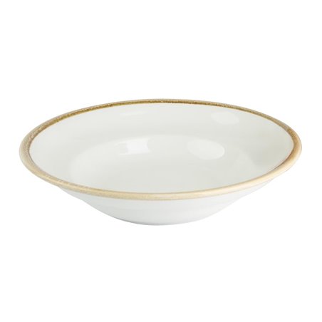 Assiettes &Agrave; P&acirc;tes Olympia Kiln Couleur Craie 250mm (Lot de 4) - Gastronoble - FB979