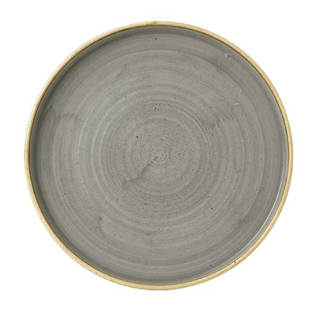 Assiettes avec rebord Churchill Stonecast Peppercorn Grey 260mm (Lot de 6) - Gastronoble - FC163