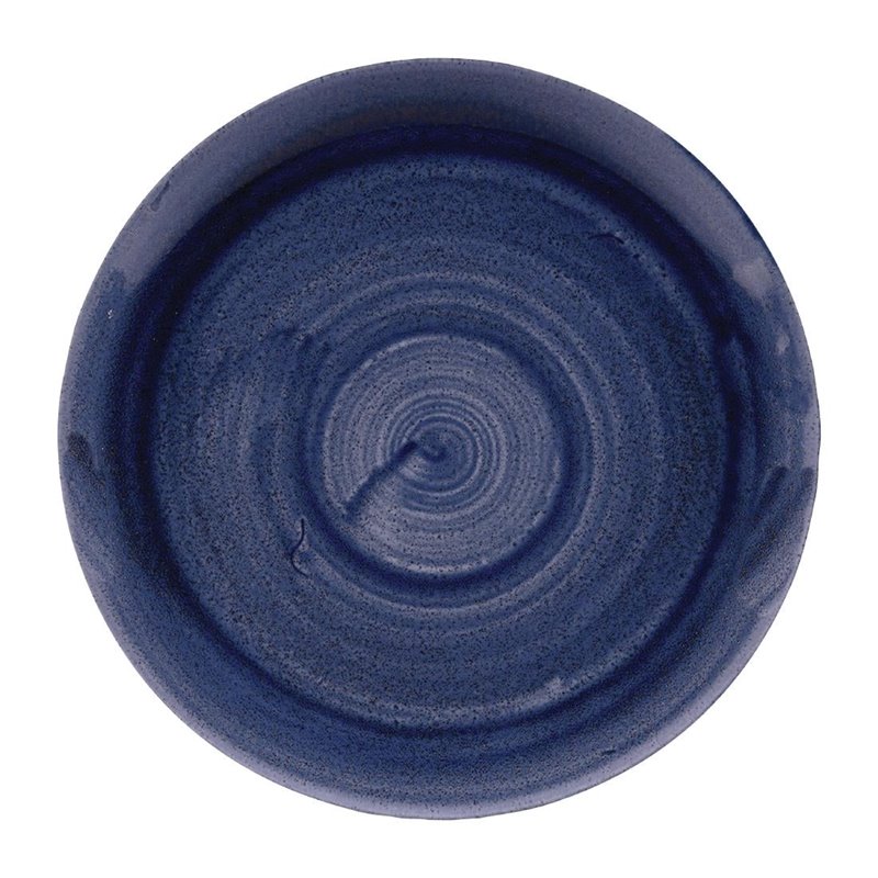 Assiettes rondes Churchill Stonecast Patina Cobalt 288mm (Lot de 12) - Gastronoble - FC167