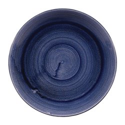 Assiettes rondes Churchill Stonecast Patina Cobalt 260mm (Lot de 12) - Gastronoble - FC168