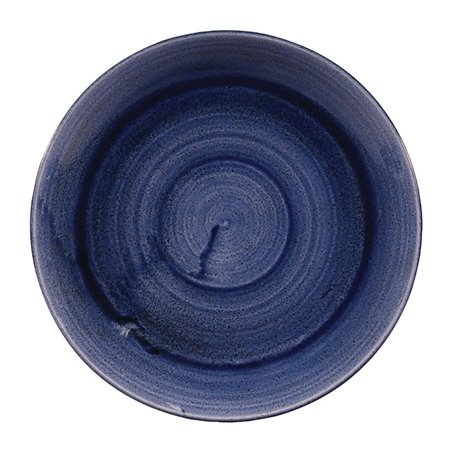 Assiettes rondes Churchill Stonecast Patina Cobalt 260mm (Lot de 12) - Gastronoble - FC168