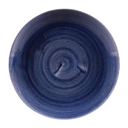 Assiettes rondes Churchill Stonecast Patina Cobalt 217mm (Lot de 12) - Gastronoble - FC169