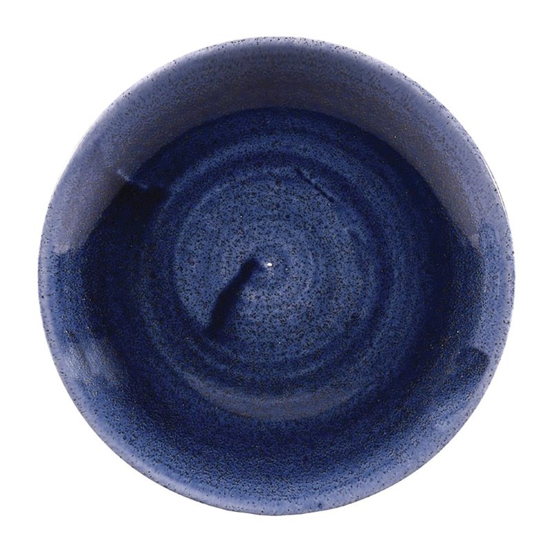 Assiettes rondes Churchill Stonecast Patina Cobalt 165mm (Lot de 12) - Gastronoble - FC170