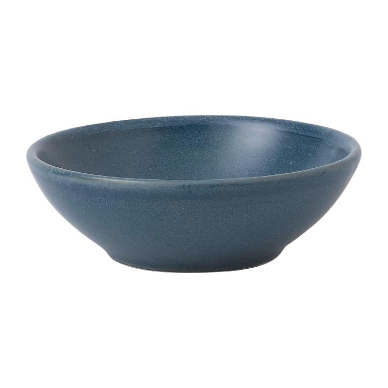 Bols &agrave; soupe peu profonds Churchill Super Vitrified Nourish Oslo Blue 200ml (Lot de 12) - Gastronoble - FD823