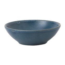 Bols &agrave; soupe peu profonds Churchill Super Vitrified Nourish Oslo Blue 260ml (Lot de 12) - Gastronoble - FD824