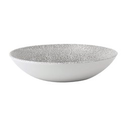 Assiettes coupes rondes Churchill Raku Evolve Jasper Grey 182mm (Lot de 12) - Gastronoble - FD877