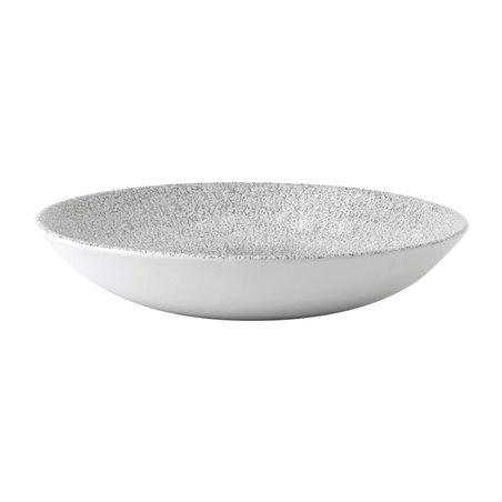 Assiettes coupes rondes Churchill Raku Evolve Jasper Grey 248mm (Lot de 12) - Gastronoble - FD878