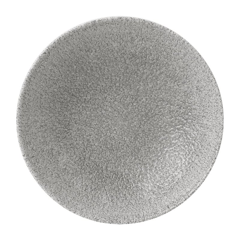 Assiettes rondes Churchill Raku Jasper Grey Evolve 165mm (Lot de 12) - Gastronoble - FD879