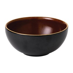 Bols &agrave; soupe Churchill Super Vitrified Nourish Tokyo Black 770ml (Lot de 6) - Gastronoble - FE947