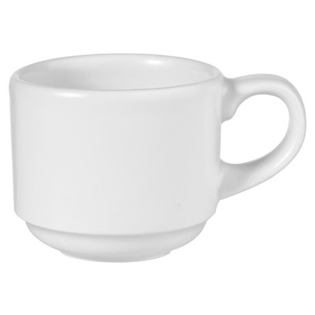 Tasses empilables Churchill White 85ml (Lot de 12) - Gastronoble - FF634