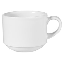 Tasses empilables Churchill White 227ml (Lot de 12) - Gastronoble - FF635