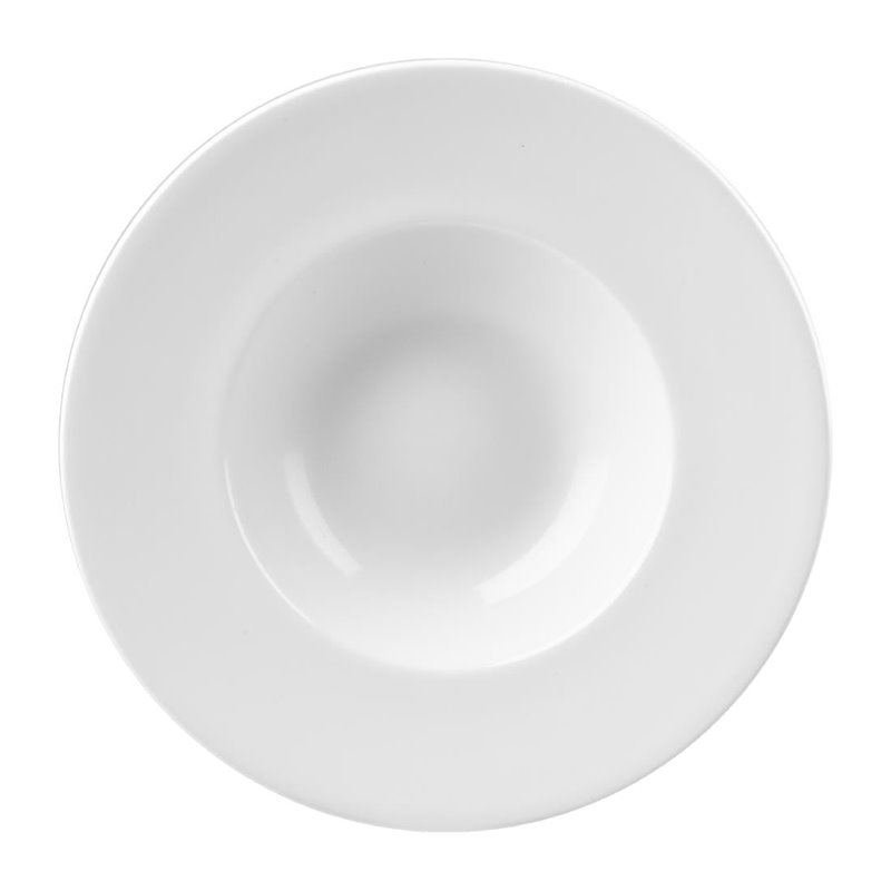 Bols &agrave; bord large moyens Churchill&nbsp;White 240mm (Lot de 12) - Gastronoble - FF641