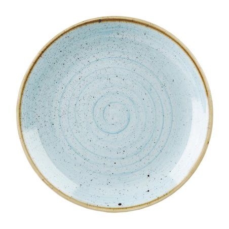 Assiettes rondes Churchill Stonecast Duck Egg Evolve 304mm (Lot de 6) - Gastronoble - FF662