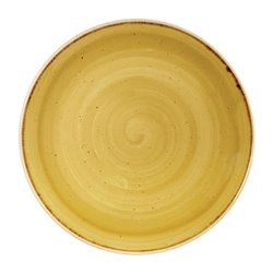 Assiettes rondes Churchill Stonecast Mustard Lotus Evolve 323mm (Lot de 6) - Gastronoble - FF681