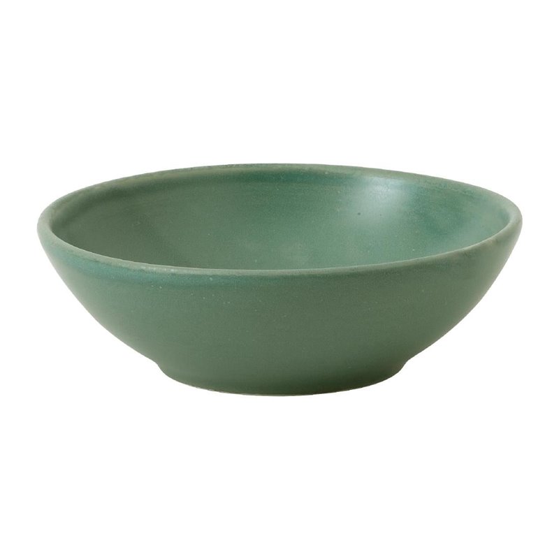 Bols &agrave; soupe Churchill Super Vitrified Nourish Andorra Green 260ml (Lot de 12) - Gastronoble - FJ711