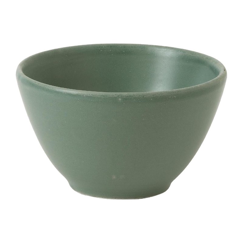 Bols profonds Churchill Super Vitrified Nourish Andorra Green 240ml (Lot de 12) - Gastronoble - FJ713
