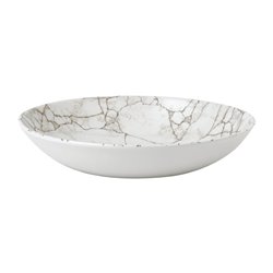 Assiettes coupes rondes Studio Prints Kintsugi Agate Grey 248mm (Lot de 12) - Gastronoble - FJ803