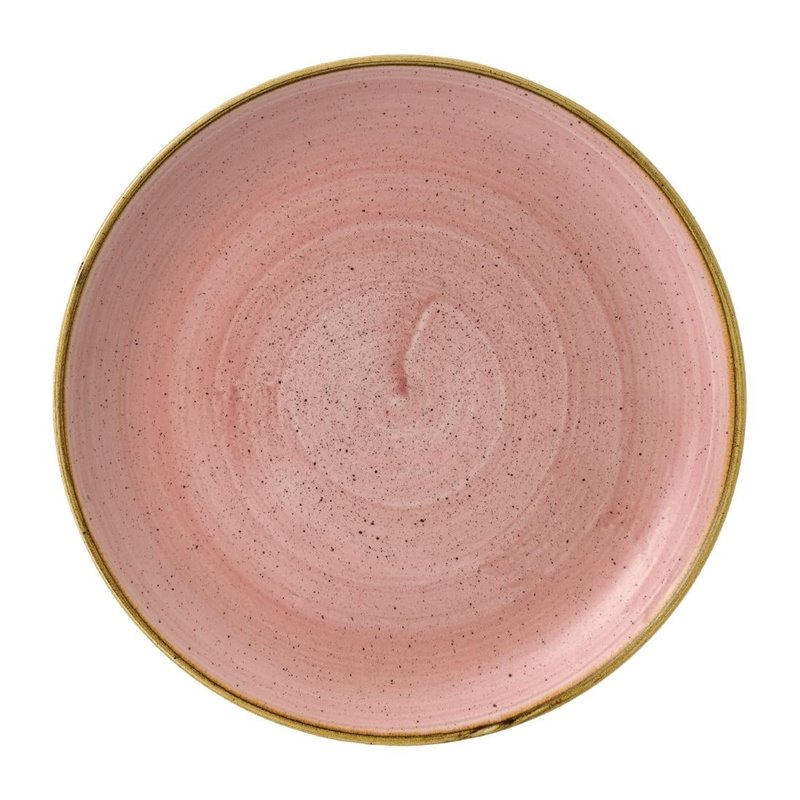 Assiettes rondes Churchill Stonecast Petal Pink 288mm (Lot de 12) - Gastronoble - FJ900