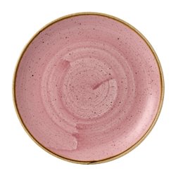 Assiettes rondes Petal Stonecast Pink 217mm (Lot de 12) - Gastronoble - FJ902