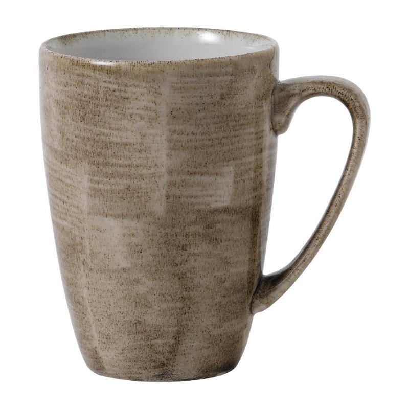 Mugs Churchill Stonecast Patina Antique Taupe 340ml (Lot de 12) - Gastronoble - FJ924