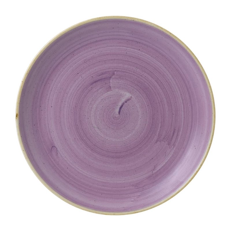 Assiettes coupes rondes Churchill Stonecast Lavender Evolve 286mm (Lot de 12) - Gastronoble - FR020