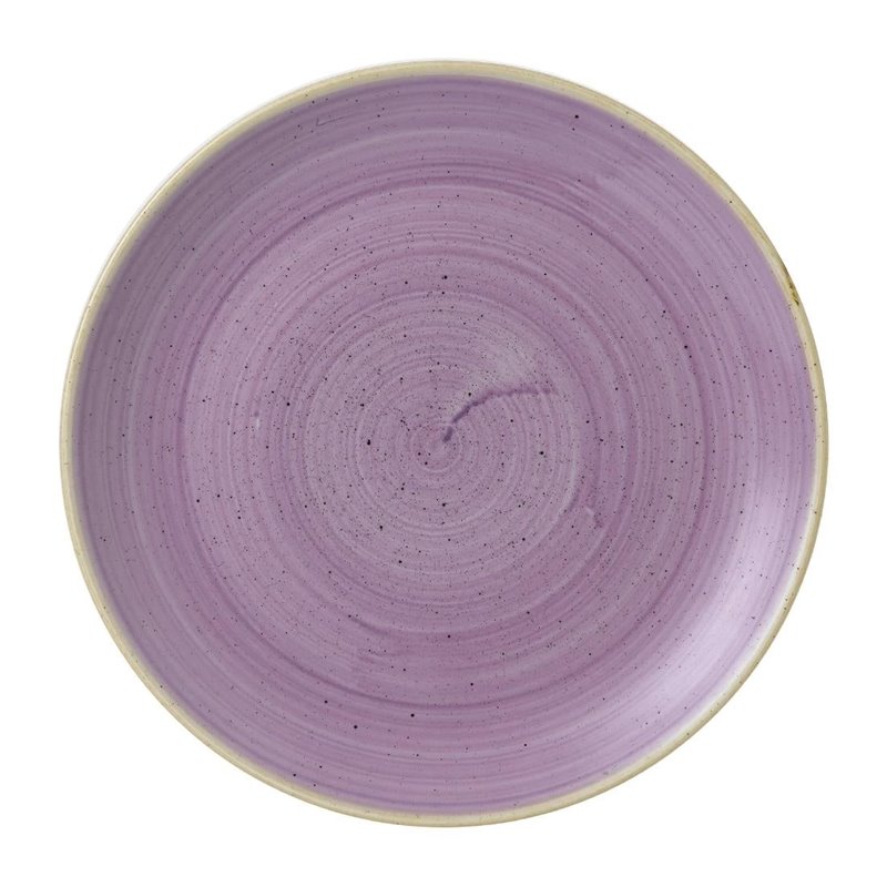 Assiettes coupes rondes Churchill Stonecast Lavender Evolve 260mm (Lot de 12) - Gastronoble - FR021