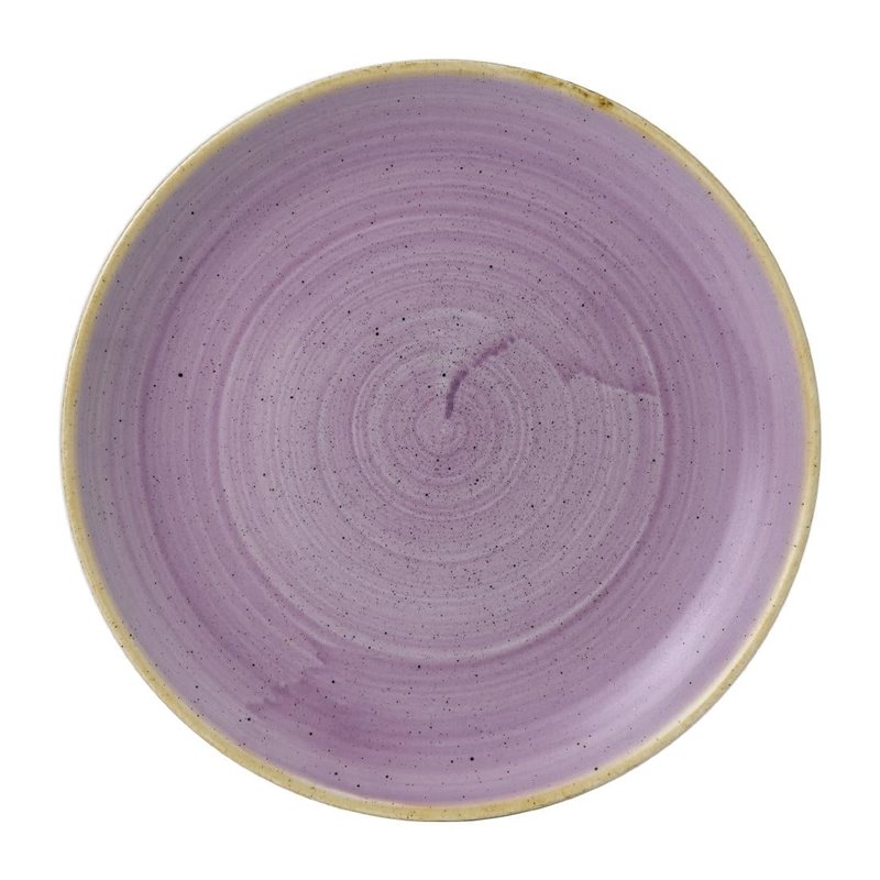 Assiettes coupes rondes Churchill Stonecast Lavender Evolve 220mm (Lot de 12) - Gastronoble - FR022