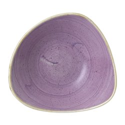 Bols triangulaires Churchill Stonecast Lavender Lotus 228mm (Lot de 12) - Gastronoble - FR026