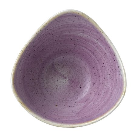 Bols triangulaires Churchill Stonecast Lavender Lotus 152mm (Lot de 12) - Gastronoble - FR027