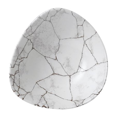 Bols triangulaires Churchill Studio Prints Kintsugi Agate Grey Lotus 177mm (Lot de 12) - Gastronoble - FR063